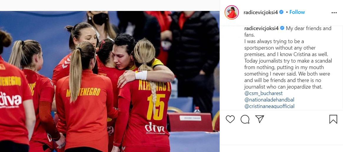 Cristina Neagu - Jovanka Radicevic