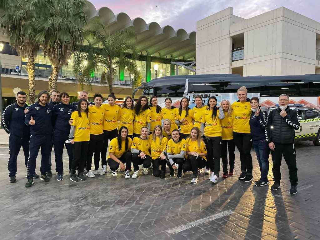 nationala de handbal a ajuns in spania