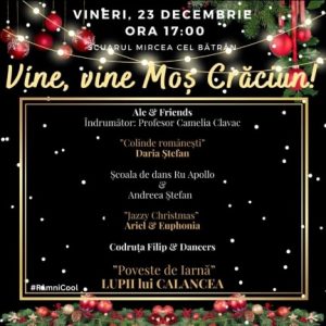 afis Vine, vine Mos Craciun
