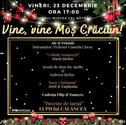 afis Vine, vine Mos Craciun