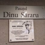 INAUGURAREA PASAJULUI “DINU SĂRARU” SI DEZVELIREA EFIGIEI COMEMORATIVE DEDICATE MARELUI SCRIITOR, DRAMATURG SI OM DE CULTURĂ VÂLCEAN